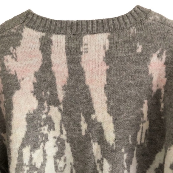 Rails Sweater Virgo Gray Tie Dye Wool Blend Sweater XL - Picture 9 of 13